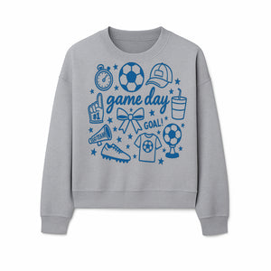 Soccer Game Day Decor, Football Party Print, Sports Team Cheer Design, Youth Soccer Event, Sports Themed Wall Art - Sweatshirt 1758560867053.jpg