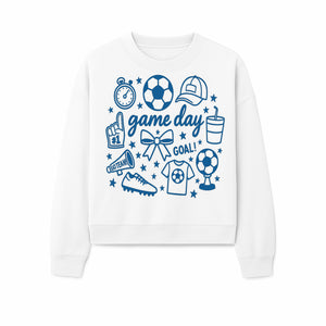 Soccer Game Day Decor, Football Party Print, Sports Team Cheer Design, Youth Soccer Event, Sports Themed Wall Art - Sweatshirt 1758560867207.jpg
