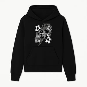 Game Day Soccer Graphic Tee - Fun Sports Apparel with Soccer Balls and Bold Designs for Fans and Players - Hoodie 1758560868694.jpg
