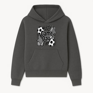Game Day Soccer Graphic Tee - Fun Sports Apparel with Soccer Balls and Bold Designs for Fans and Players - Hoodie 1758560868828.jpg
