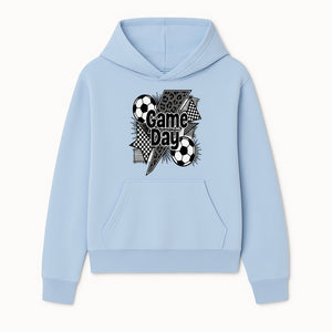 Game Day Soccer Graphic Tee - Fun Sports Apparel with Soccer Balls and Bold Designs for Fans and Players - Hoodie 1758560869277.jpg
