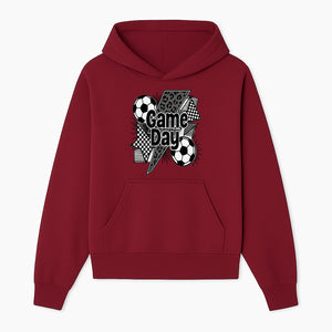 Game Day Soccer Graphic Tee - Fun Sports Apparel with Soccer Balls and Bold Designs for Fans and Players - Hoodie 1758560869582.jpg