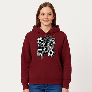 Game Day Soccer Graphic Tee - Fun Sports Apparel with Soccer Balls and Bold Designs for Fans and Players - Hoodie 1758560871404.jpg