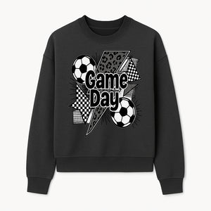 Game Day Soccer Graphic Tee - Fun Sports Apparel with Soccer Balls and Bold Designs for Fans and Players - Sweatshirt 1758560874860.jpg