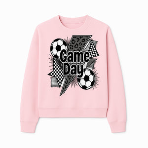 Game Day Soccer Graphic Tee - Fun Sports Apparel with Soccer Balls and Bold Designs for Fans and Players - Sweatshirt 1758560875428.jpg