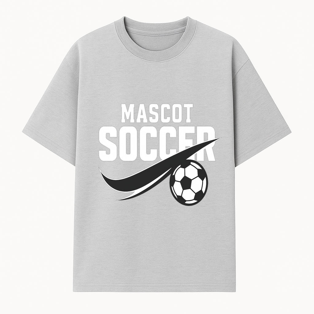 Soccer Mascot Design Graphic - Futuristic Sport Logo with Soccer Ball for Apparel, Merchandise, and Team Spirit Products - T-shirt 1758560880808.jpg