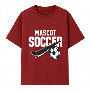 Soccer Mascot Design Graphic - Futuristic Sport Logo with Soccer Ball for Apparel, Merchandise, and Team Spirit Products - T-shirt 1758560881792.jpg