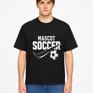 Soccer Mascot Design Graphic - Futuristic Sport Logo with Soccer Ball for Apparel, Merchandise, and Team Spirit Products - T-shirt 1758560883474.jpg