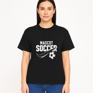 Soccer Mascot Design Graphic - Futuristic Sport Logo with Soccer Ball for Apparel, Merchandise, and Team Spirit Products - T-shirt 1758560883618.jpg
