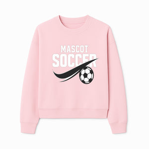 Soccer Mascot Design Graphic - Futuristic Sport Logo with Soccer Ball for Apparel, Merchandise, and Team Spirit Products - Sweatshirt 1758560884577.jpg