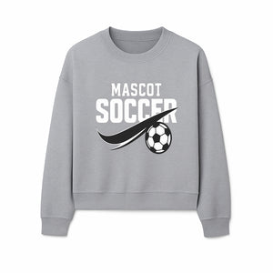 Soccer Mascot Design Graphic - Futuristic Sport Logo with Soccer Ball for Apparel, Merchandise, and Team Spirit Products - Sweatshirt 1758560885142.jpg