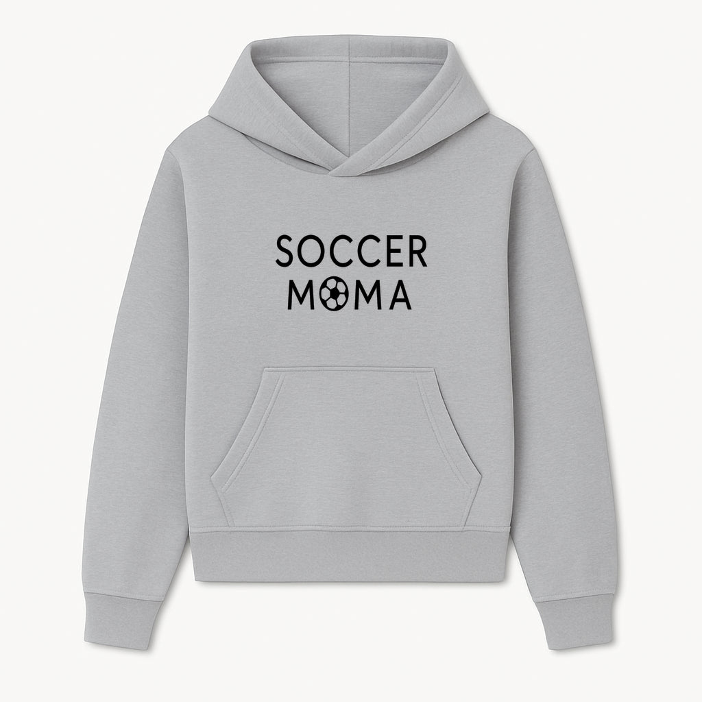 Soccer Mom T-Shirt with Soccer Ball Graphic | Fun Gift for Sports Moms | Perfect for Game Day and Team Events - Hoodie 1758560887288.jpg