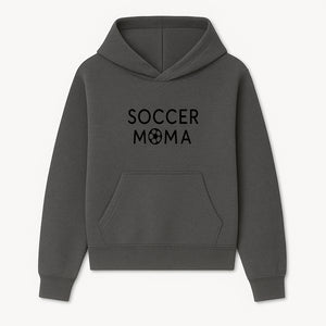 Soccer Mom T-Shirt with Soccer Ball Graphic | Fun Gift for Sports Moms | Perfect for Game Day and Team Events - Hoodie 1758560887587.jpg