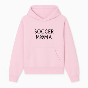 Soccer Mom T-Shirt with Soccer Ball Graphic | Fun Gift for Sports Moms | Perfect for Game Day and Team Events - Hoodie 1758560888152.jpg