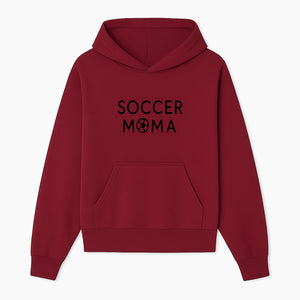Soccer Mom T-Shirt with Soccer Ball Graphic | Fun Gift for Sports Moms | Perfect for Game Day and Team Events - Hoodie 1758560888286.jpg