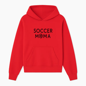 Soccer Mom T-Shirt with Soccer Ball Graphic | Fun Gift for Sports Moms | Perfect for Game Day and Team Events - Hoodie 1758560888560.jpg