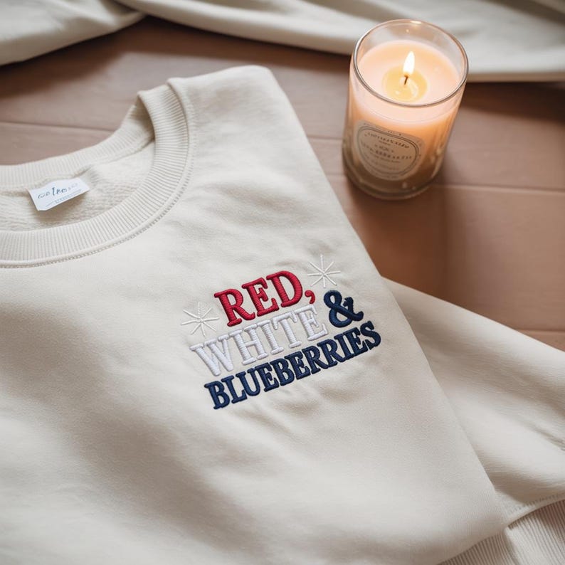 Embroidered Red White And Blueberries Shirt Trump Shirt American Patriot Shirt Republican Usa Justice Freedom Charlie Kirk 1758594183300.jpg