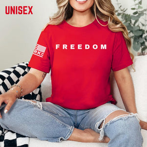 Red Charlie Kirk Freedom T Shirt Forward Attacking Flag Unisex Shirt For Charlies Birthday And National Day Of Remembrance For Charlie Kirk 1758594798889.jpg