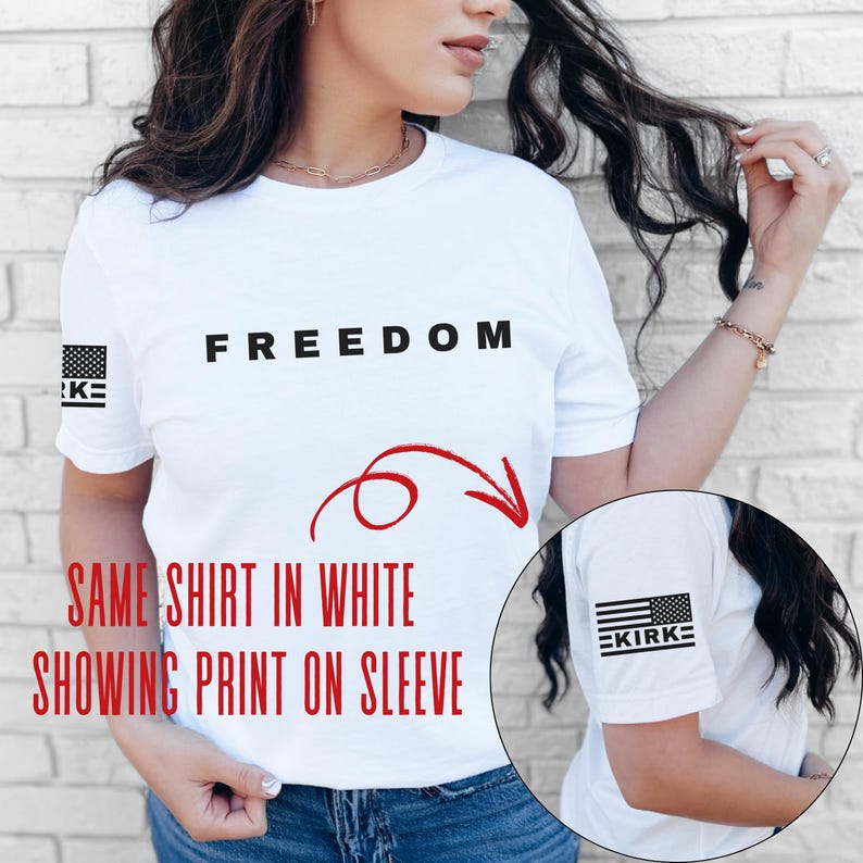 Red Charlie Kirk Freedom T Shirt Forward Attacking Flag Unisex Shirt For Charlies Birthday And National Day Of Remembrance For Charlie Kirk 1758594816655.jpg