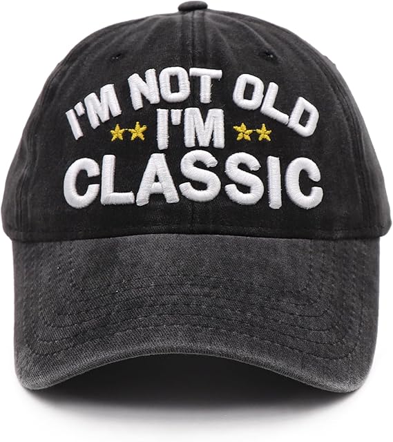Funny Retirement Or Birthday Gifts Hats For Men Womenim Not Old Classic Baseball Cap Gag Gifts For Dad Grandpa Old Man 1758679846643.jpg