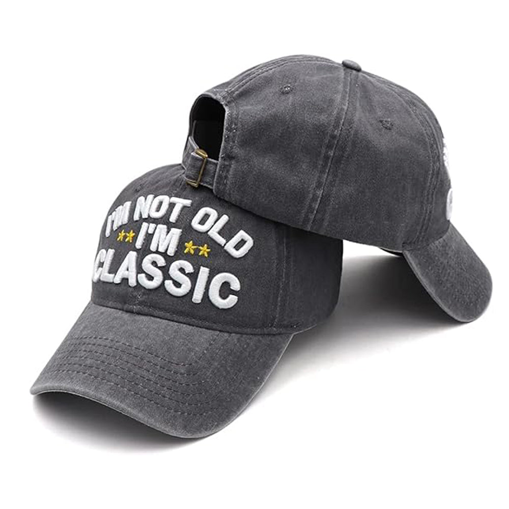 Funny Retirement Or Birthday Gifts Hats For Men Womenim Not Old Classic Baseball Cap Gag Gifts For Dad Grandpa Old Man 1758679846654.jpg