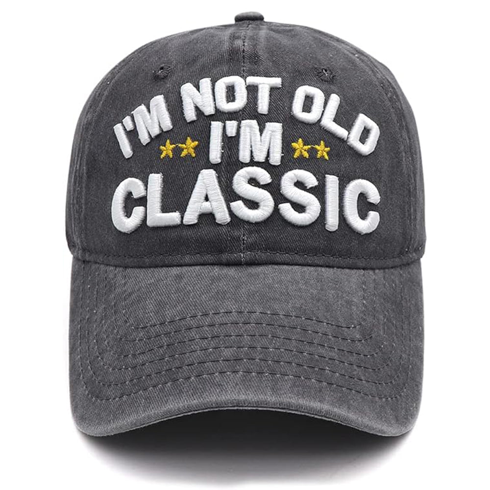 Funny Retirement Or Birthday Gifts Hats For Men Womenim Not Old Classic Baseball Cap Gag Gifts For Dad Grandpa Old Man 1758679846818.jpg