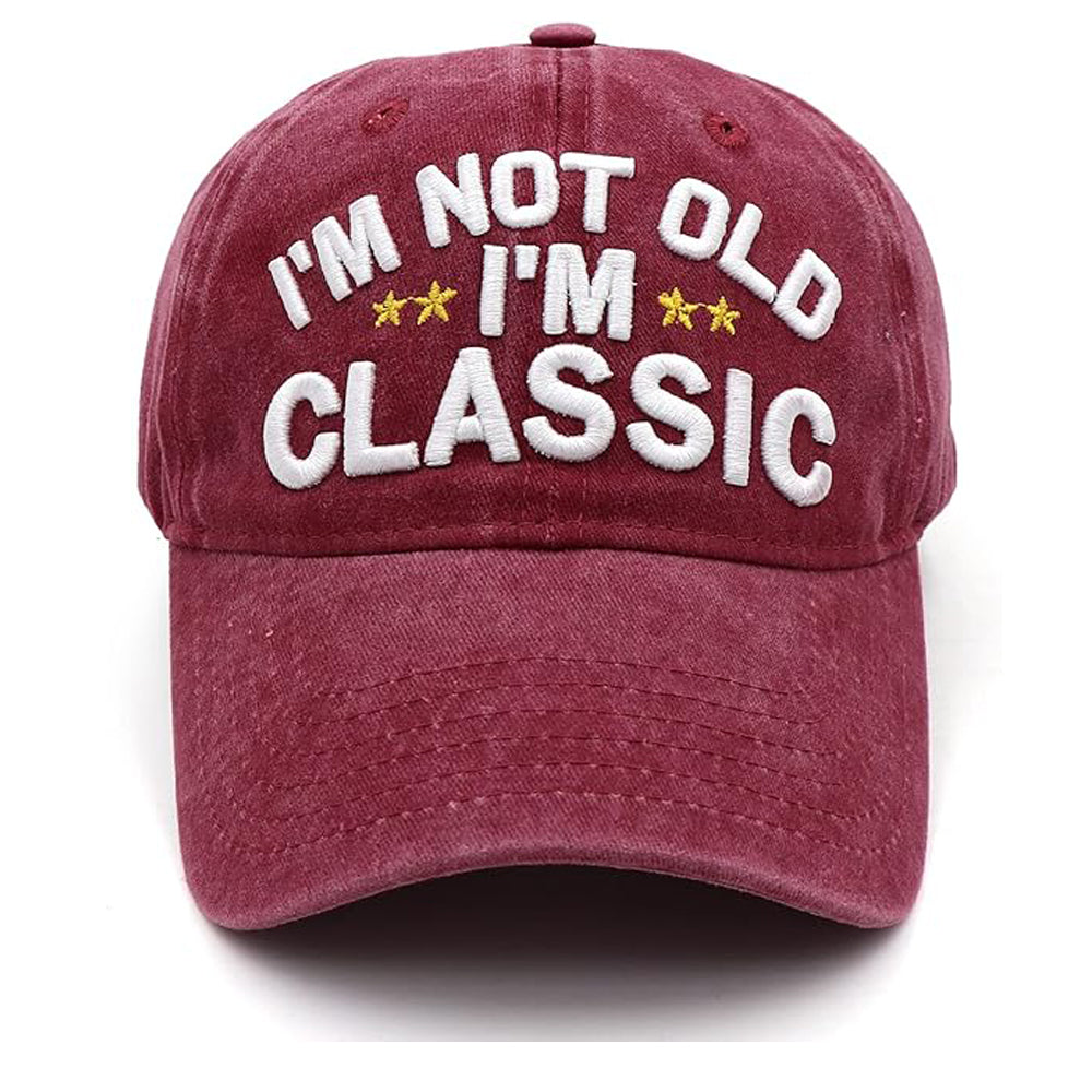 Funny Retirement Or Birthday Gifts Hats For Men Womenim Not Old Classic Baseball Cap Gag Gifts For Dad Grandpa Old Man 1758679846821.jpg