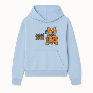 Basketball Mom T-Shirt, Sporty Orange & Black Design, Perfect Gift for Basketball Moms, Team Spirit Apparel - Hoodie 1758681890004.jpg