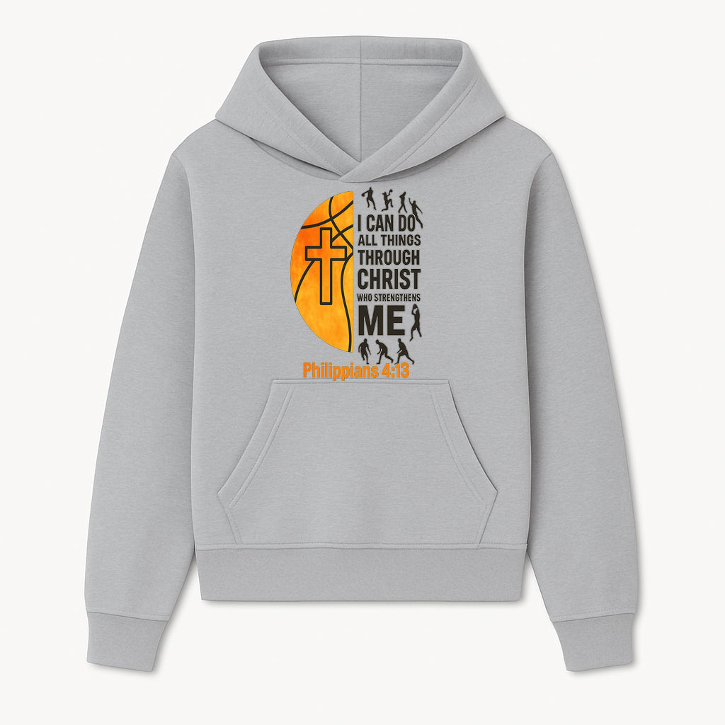 Basketball Faith Tee - I Can Do All Things Through Christ, Philippians 4:13, Sporty Christian Apparel - Hoodie 1758681890954.jpg