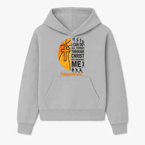 Basketball Faith Tee - I Can Do All Things Through Christ, Philippians 4:13, Sporty Christian Apparel - Hoodie 1758681890954.jpg