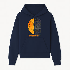 Basketball Faith Tee - I Can Do All Things Through Christ, Philippians 4:13, Sporty Christian Apparel - Hoodie 1758681892089.jpg