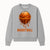 Dripping Orange Basketball Graphic Tee - Sporty Apparel for Basketball Fans & Players, Perfect Gift for Athletes - Sweatshirt 1758681894785.jpg