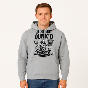 Just Got Dunk'd Basketball T-Shirt - Funny Sport Graphic Tee for Players & Fans - Hoodie 1758681896285.jpg