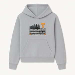Tennessee Volunteers Basketball Legends Art Print - Featuring Tamika Catchings, Chamique Holdsclaw, Pat Summitt & More - Hoodie 1758681897398.jpg