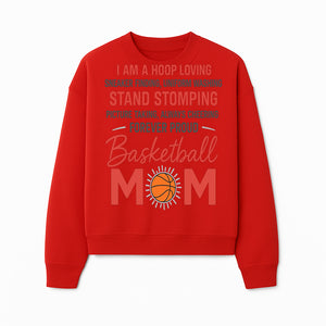 Basketball Mom T-Shirt - Proud Hoop Lover, Sneaker Finding, Cheering, and Picture Taking Design for Basketball Moms - Sweatshirt 1758681898467.jpg