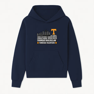 Tennessee Volunteers Basketball Legends Art Print - Featuring Tamika Catchings, Chamique Holdsclaw, Pat Summitt & More - Hoodie 1758681898474.jpg