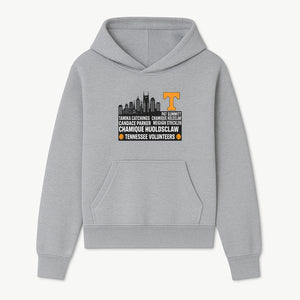 Tennessee Volunteers Basketball Legends Art Print - Featuring Tamika Catchings, Chamique Holdsclaw, Pat Summitt & More - Hoodie 1758681898751.jpg