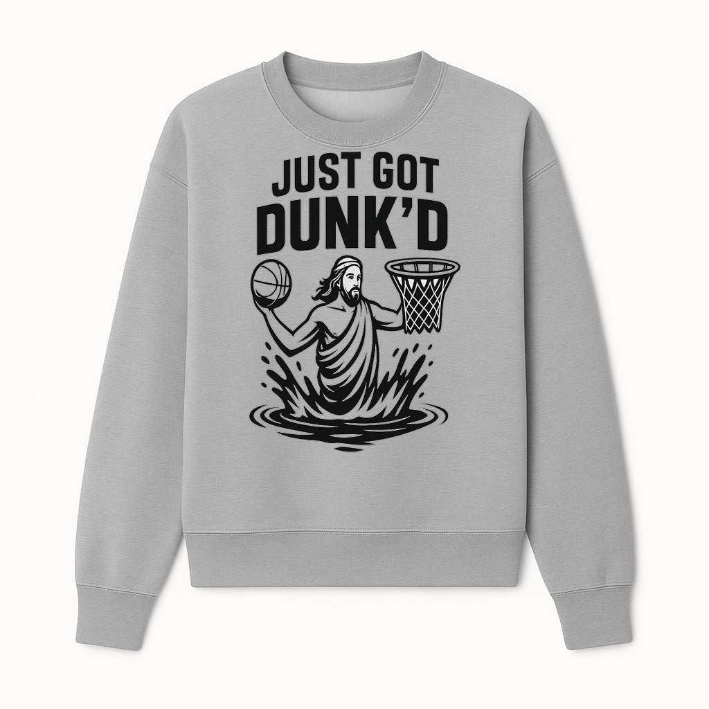 Just Got Dunk'd Basketball T-Shirt - Funny Sport Graphic Tee for Players & Fans - Sweatshirt 1758681899423.jpg