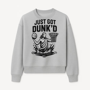 Just Got Dunk'd Basketball T-Shirt - Funny Sport Graphic Tee for Players & Fans - Sweatshirt 1758681899982.jpg