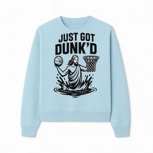 Just Got Dunk'd Basketball T-Shirt - Funny Sport Graphic Tee for Players & Fans - Sweatshirt 1758681900126.jpg