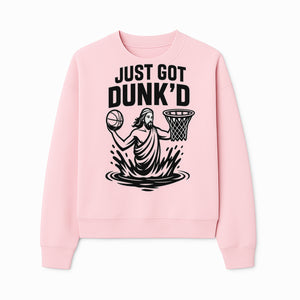 Just Got Dunk'd Basketball T-Shirt - Funny Sport Graphic Tee for Players & Fans - Sweatshirt 1758681900287.jpg