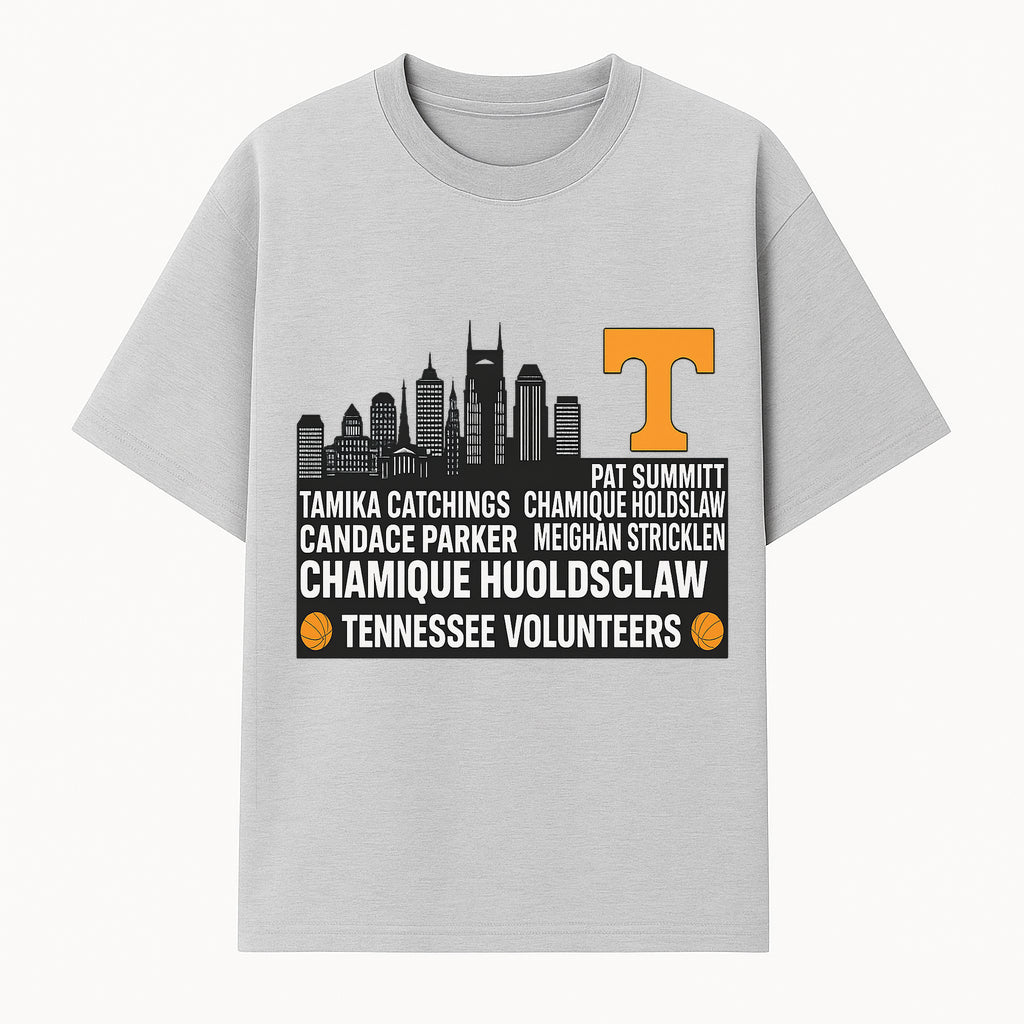 Tennessee Volunteers Basketball Legends Art Print - Featuring Tamika Catchings, Chamique Holdsclaw, Pat Summitt & More - T-shirt 1758681900318.jpg
