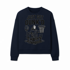 Just Got Dunk'd Basketball T-Shirt - Funny Sport Graphic Tee for Players & Fans - Sweatshirt 1758681900533.jpg