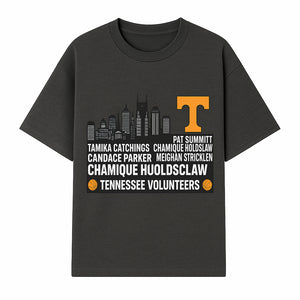 Tennessee Volunteers Basketball Legends Art Print - Featuring Tamika Catchings, Chamique Holdsclaw, Pat Summitt & More - T-shirt 1758681900551.jpg