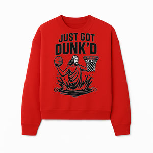 Just Got Dunk'd Basketball T-Shirt - Funny Sport Graphic Tee for Players & Fans - Sweatshirt 1758681900666.jpg
