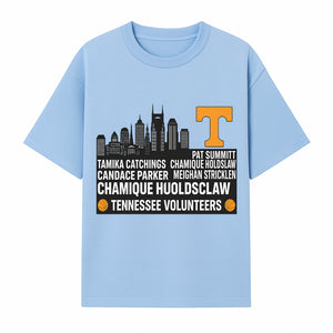 Tennessee Volunteers Basketball Legends Art Print - Featuring Tamika Catchings, Chamique Holdsclaw, Pat Summitt & More - T-shirt 1758681900973.jpg