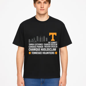 Tennessee Volunteers Basketball Legends Art Print - Featuring Tamika Catchings, Chamique Holdsclaw, Pat Summitt & More - T-shirt 1758681902931.jpg
