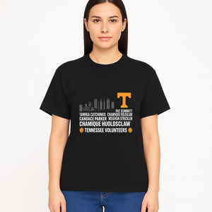 Tennessee Volunteers Basketball Legends Art Print - Featuring Tamika Catchings, Chamique Holdsclaw, Pat Summitt & More - T-shirt 1758681903055.jpg