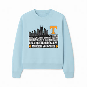 Tennessee Volunteers Basketball Legends Art Print - Featuring Tamika Catchings, Chamique Holdsclaw, Pat Summitt & More - Sweatshirt 1758681903942.jpg