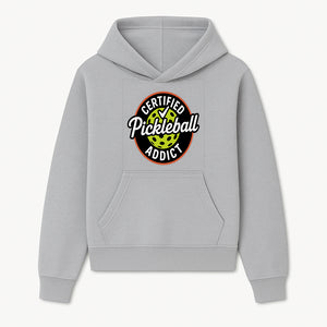 Certified Pickleball Addict T-Shirt | Pickleball Fan Apparel | Funny Sports Gift for Players | Green Paddle Ball Design - Hoodie 1758685029034.jpg